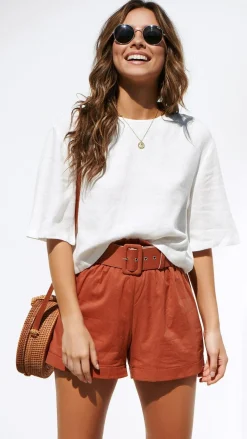 Desire Tops^Charlotte Top - White