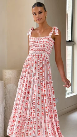 Iris Maxi Dresses|Maxi^Cherish Maxi Dress - Floral Love