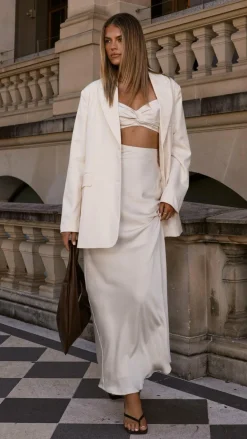 SASHA (BNE) Sets|Tops^Chi Crop Top - Ivory