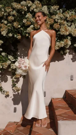 Alive Girl Je T'Aime|Dresses^Chiara Maxi Dress - Champagne