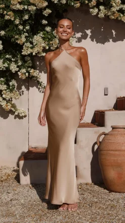Alive Girl Je T'Aime|Dresses^Chiara Maxi Dress - Latte