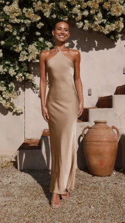 Alive Girl Je T'Aime|Dresses^Chiara Maxi Dress - Latte
