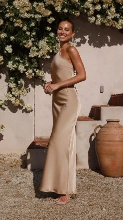 Alive Girl Je T'Aime|Dresses^Chiara Maxi Dress - Latte
