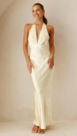 SASHA (BNE) Mon Cheri|Dresses^Chloe Maxi Dress - Yellow