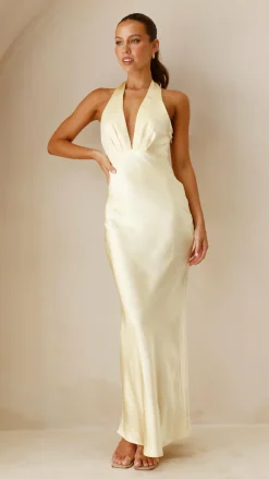 SASHA (BNE) Mon Cheri|Dresses^Chloe Maxi Dress - Yellow