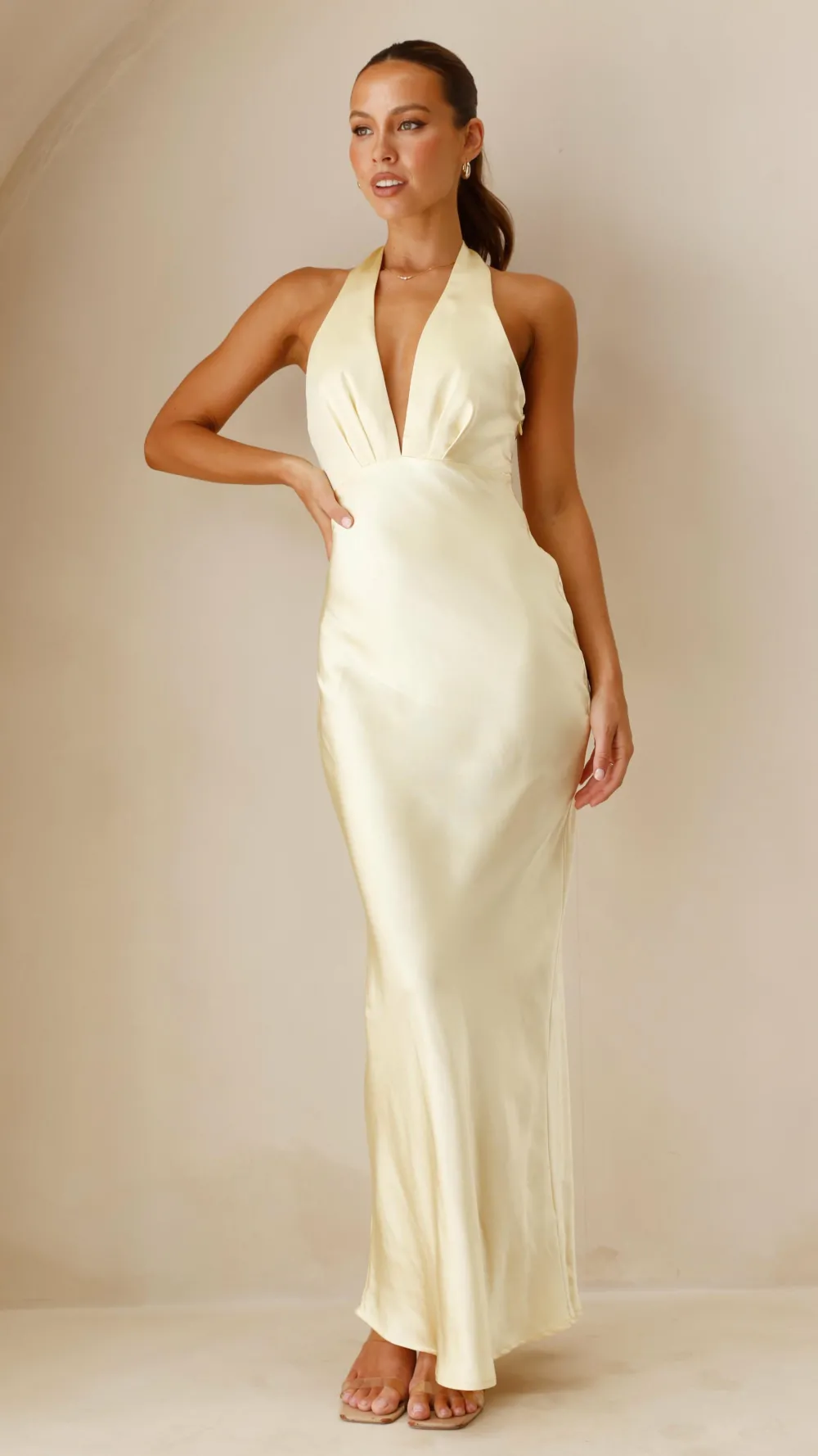 SASHA (BNE) Mon Cheri|Dresses^Chloe Maxi Dress - Yellow