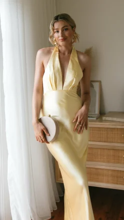 SASHA (BNE) Mon Cheri|Dresses^Chloe Maxi Dress - Yellow