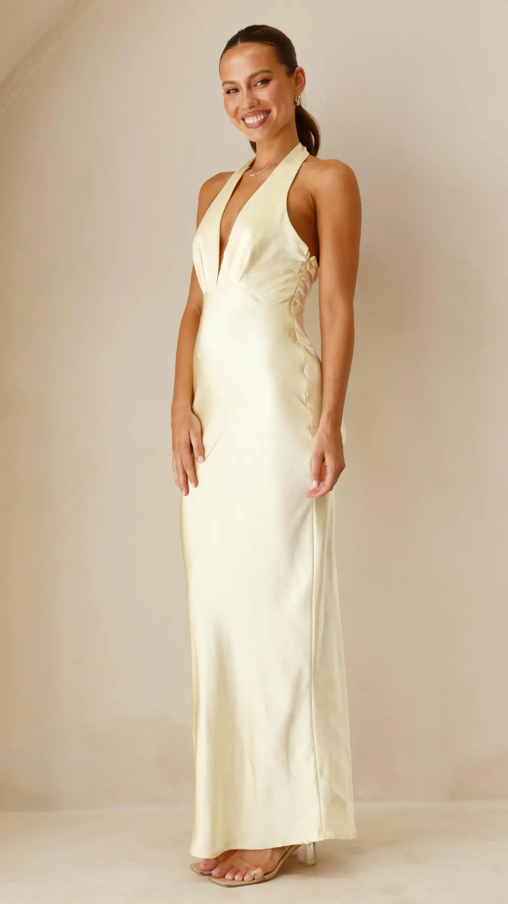 SASHA (BNE) Mon Cheri|Dresses^Chloe Maxi Dress - Yellow