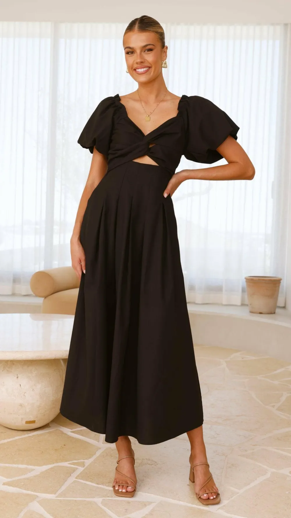Pink Diamond Sale Dresses^Christina Maxi Dress - Black