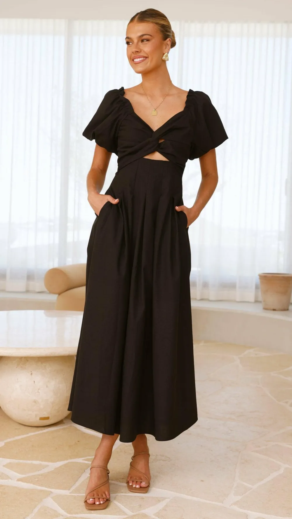 Pink Diamond Sale Dresses^Christina Maxi Dress - Black
