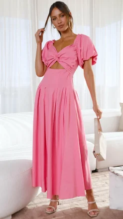Pink Diamond Sale Dresses|Wedding Guest Dresses^Christina Maxi Dress - Hot Pink