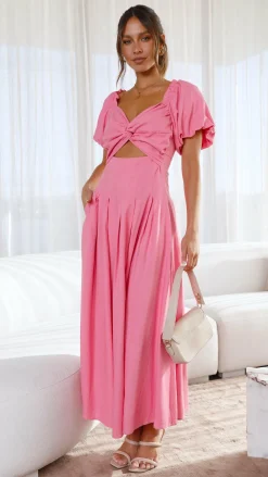 Pink Diamond Sale Dresses|Wedding Guest Dresses^Christina Maxi Dress - Hot Pink