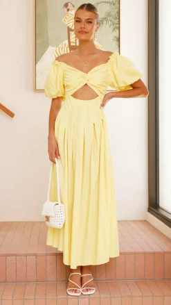 Pink Diamond Sale Dresses^Christina Maxi Dress - Lemon