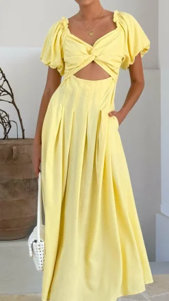 Pink Diamond Sale Dresses^Christina Maxi Dress - Lemon