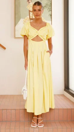 Pink Diamond Sale Dresses^Christina Maxi Dress - Lemon