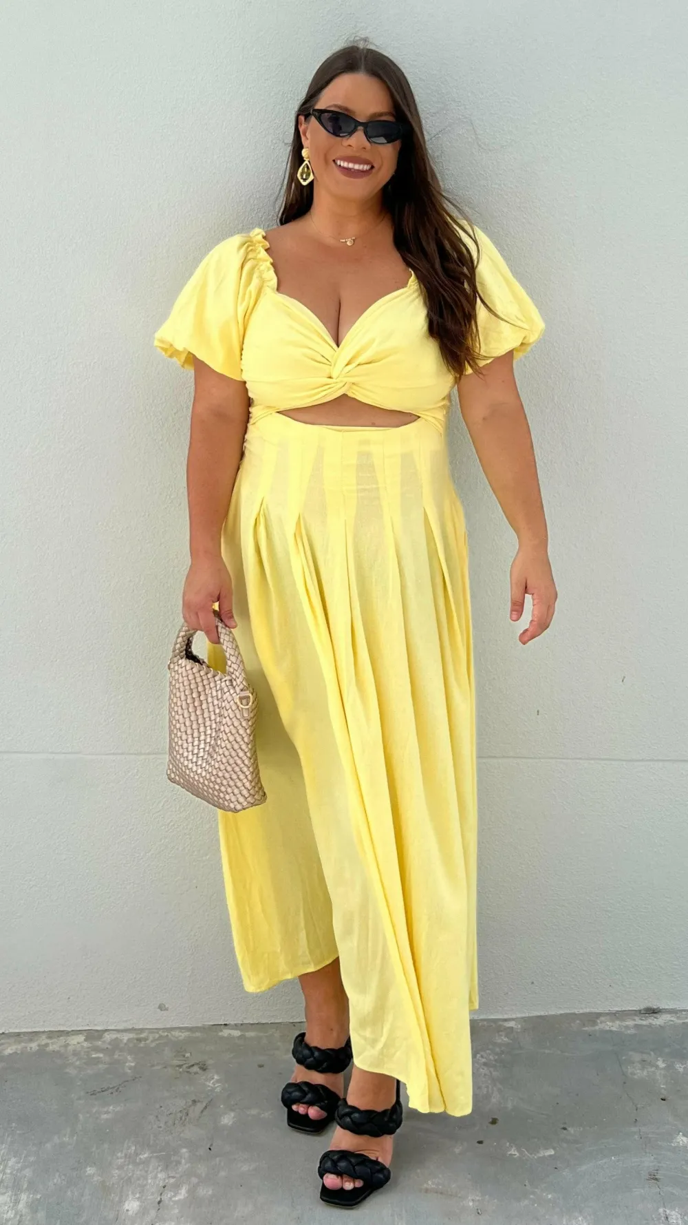 Pink Diamond Sale Dresses^Christina Maxi Dress - Lemon