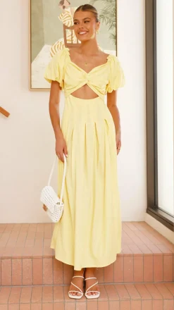 Pink Diamond Sale Dresses^Christina Maxi Dress - Lemon