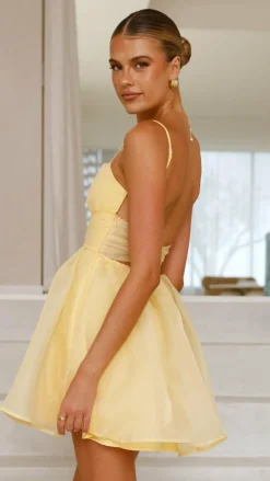 SASHA (BNE) Sale Dresses^Ciele Mini Dress - Lemon