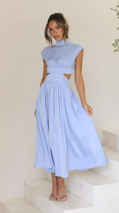 YH AND CO Sale Dresses^Cindie Midi Dress - Blue