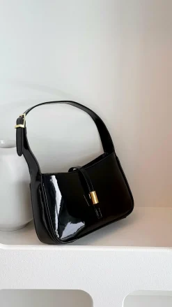 Billini Bags|Billini^Clara Shoulder Bag - Black Patent
