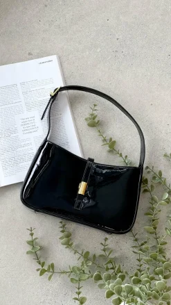 Billini Bags|Billini^Clara Shoulder Bag - Black Patent