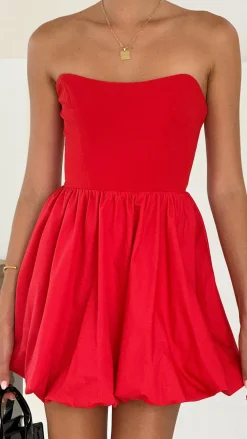 LILYWHYT Sale Dresses^Dandy Mini Dress - Red