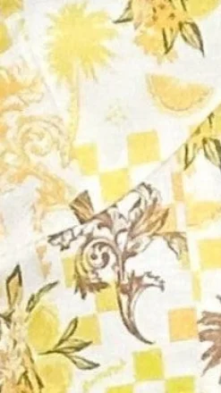 Gelato Lane Wedding Guest Dresses|Wedding Guest Dresses^Danessa Crop Top - Yellow Portofino