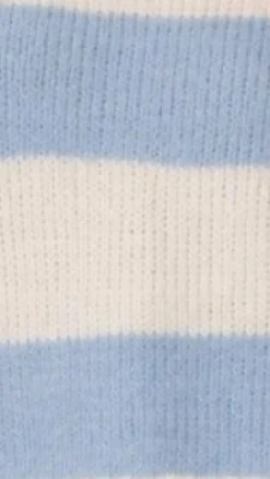Fashion Allied Knitwear|Knitwear^Dante Knitted Sweater - White / Blue Stripe