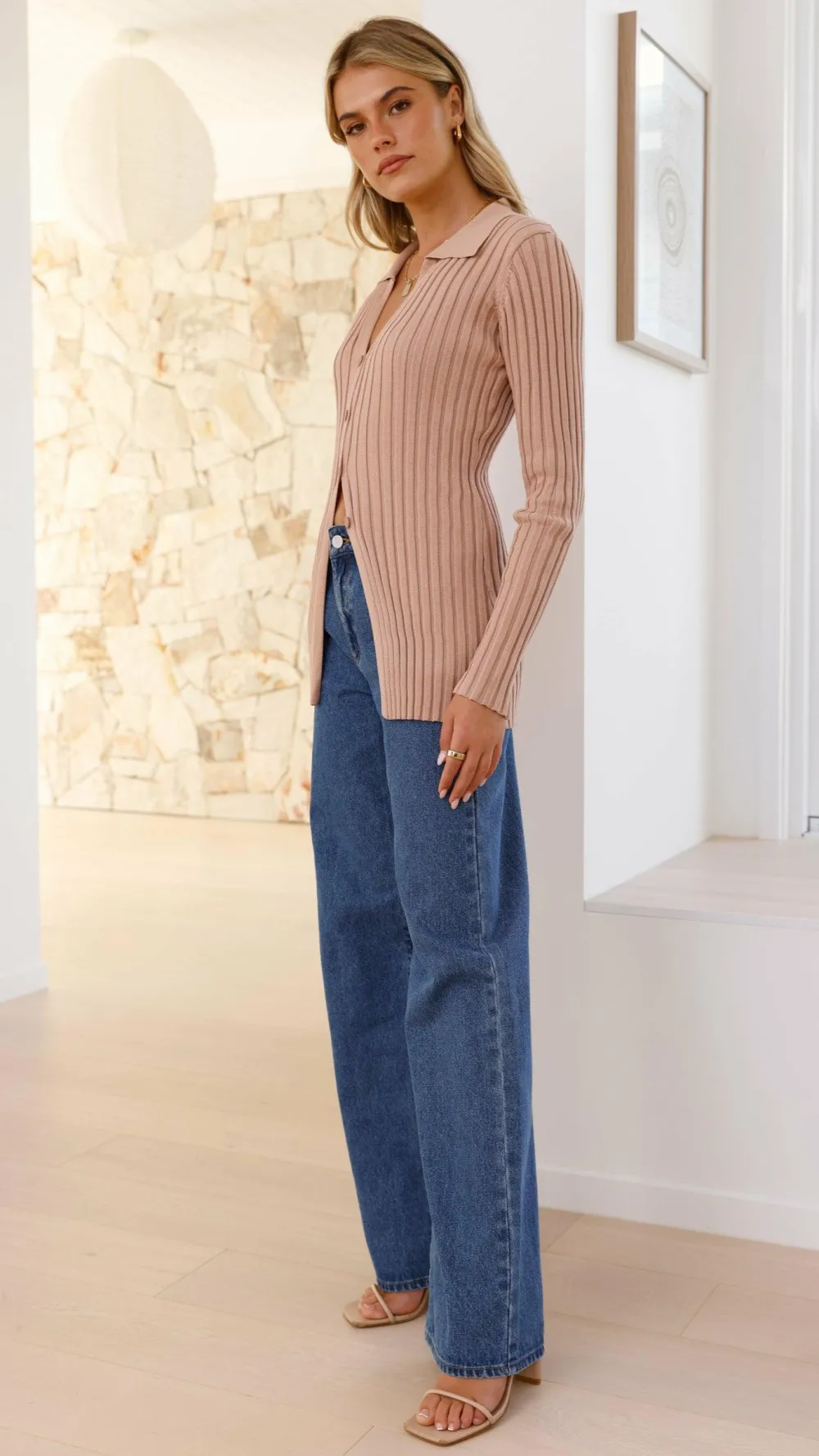 Fashion Allied Knit Tops|Knitwear^Darcy Knit Top - Mocha