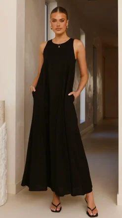 Fashion Allied Dresses|Maxi^Darcy Maxi Dress - Black