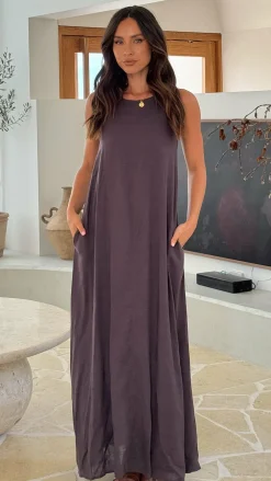 Fashion Allied Dresses|Maxi^Darcy Maxi Dress - Chocolate