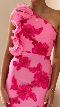 SASHA (BNE) Dresses|Maxi^Darlee Maxi Dress - Pink Floral