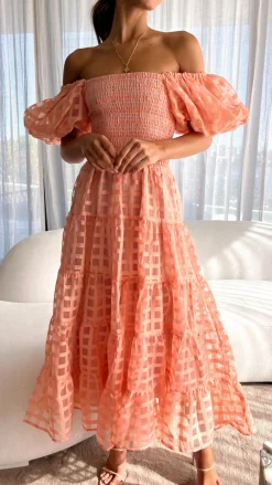 Pink Diamond Sale Dresses^Deemi Maxi Dress - Peach