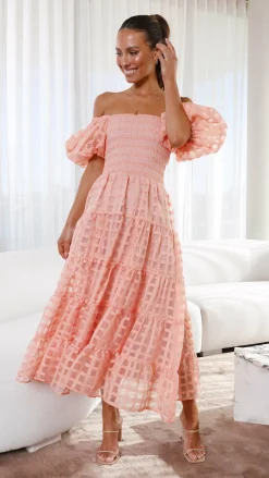 Pink Diamond Sale Dresses^Deemi Maxi Dress - Peach