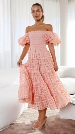 Pink Diamond Sale Dresses^Deemi Maxi Dress - Peach