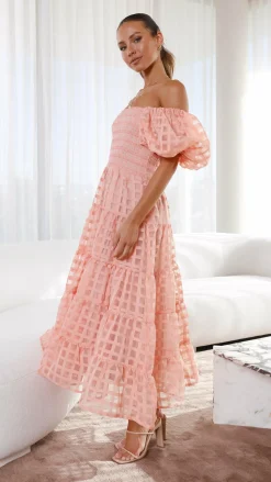 Pink Diamond Sale Dresses^Deemi Maxi Dress - Peach