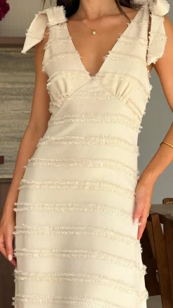 LILYWHYT Dresses|Sale Dresses^Dela Maxi Dress - Cream