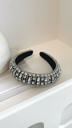 Angel Whisper Fascinators|Hair Accessories^Delacruz Headband - Black/Silver