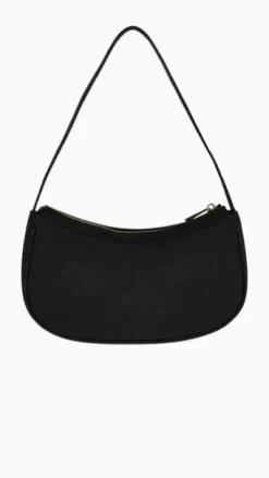 Peta and Jain Bags^Dixiee Shoulder Bag - Black Suede