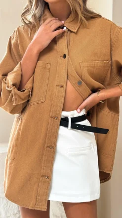 Fashion Allied Jackets|Outerwear^Dixon Jacket - Camel