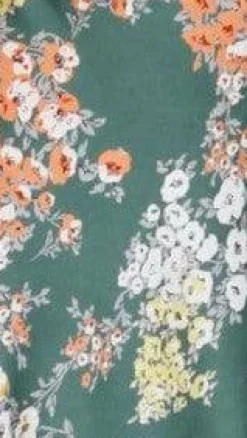 Burans Dresses|Midi^Dreamers Midi Dress - Green Floral