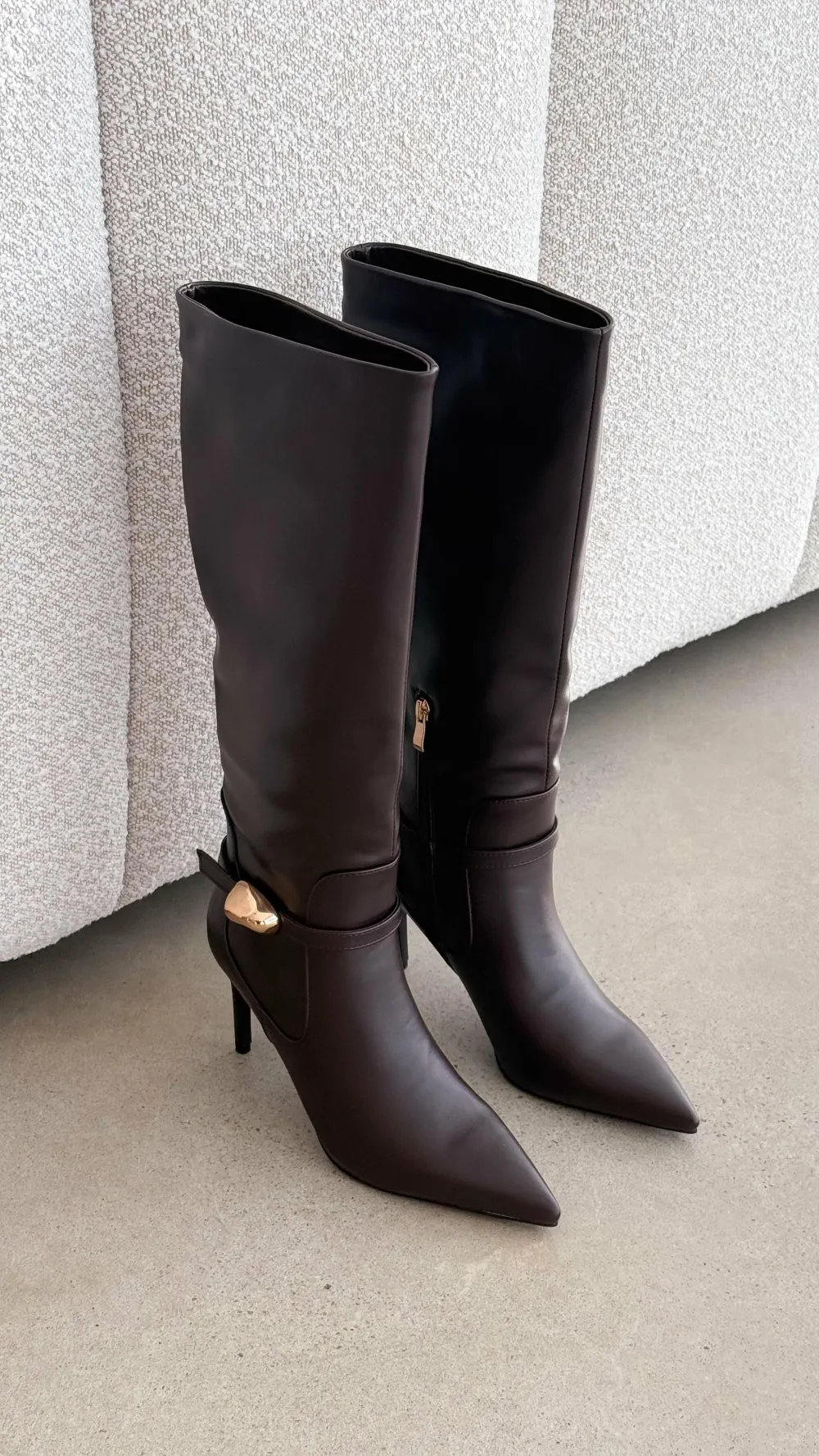 Billini Billini^Druella Heeled Boot - Dark Cacao