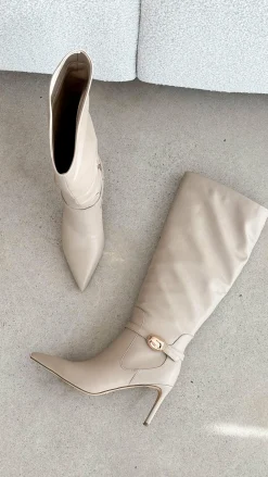 Billini Billini^Druella Heeled Boot - Stone