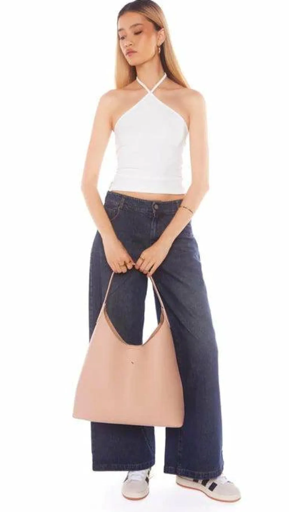 Peta and Jain Bags^Duke Hobo Bag - Nude PU