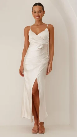 Alive Girl Sale Evening|Sale Dresses^Elsa Midi Dress - Champagne