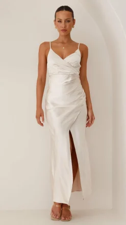 Alive Girl Sale Evening|Sale Dresses^Elsa Midi Dress - Champagne