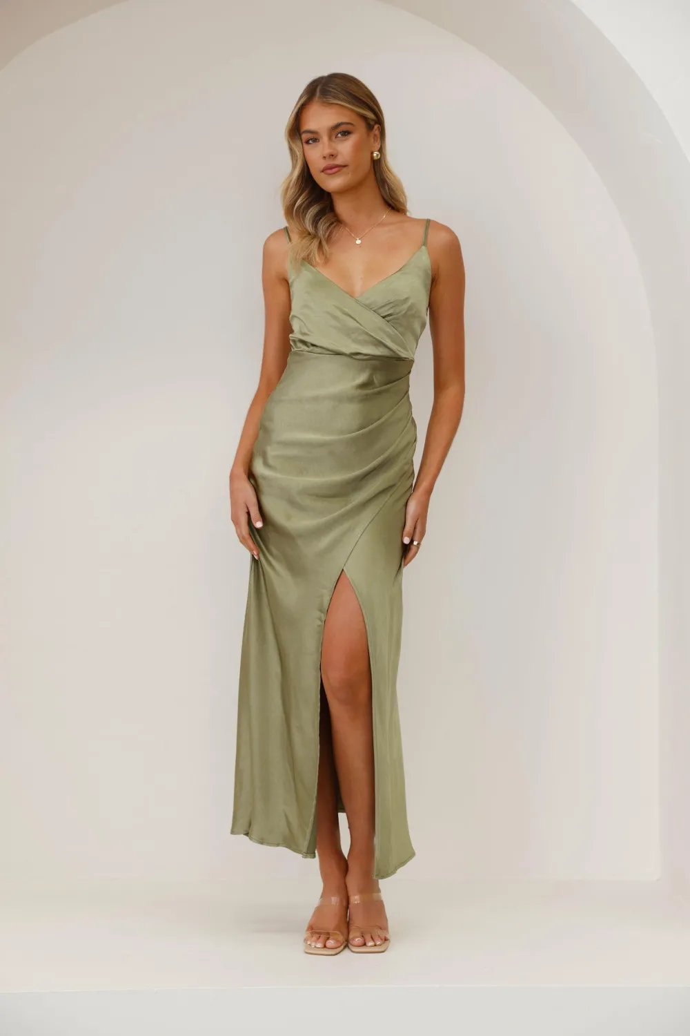 Alive Girl L'Amour|Dresses^Elsa Midi Dress - Olive