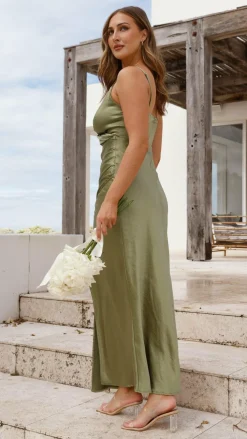 Alive Girl L'Amour|Dresses^Elsa Midi Dress - Olive
