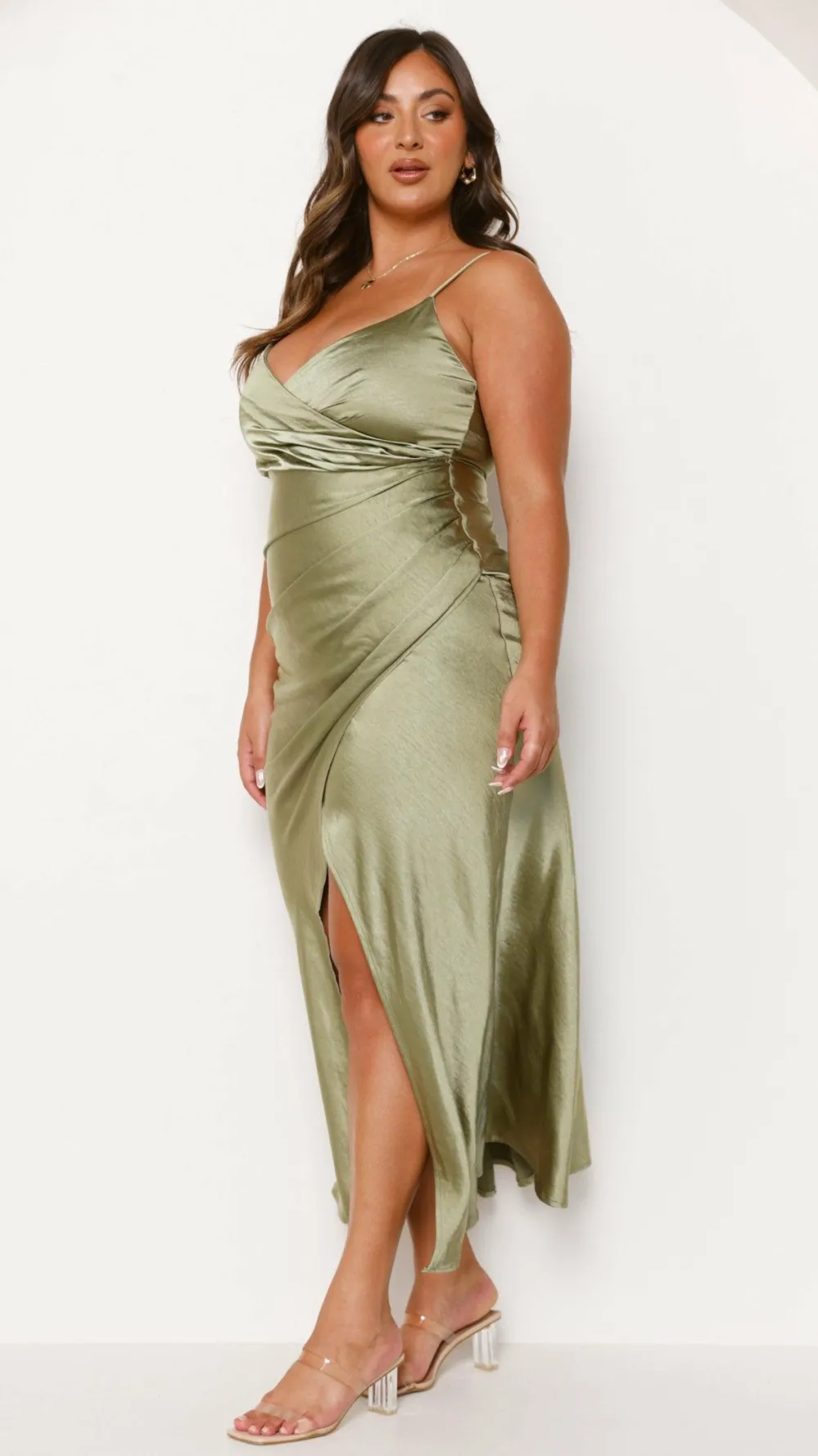 Alive Girl L'Amour|Dresses^Elsa Midi Dress - Olive