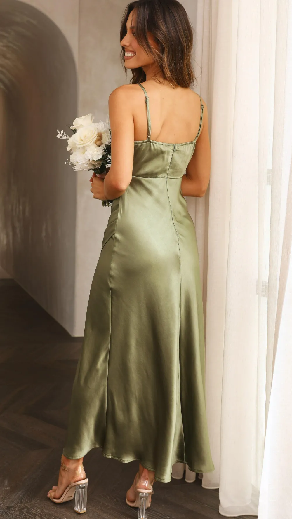Alive Girl L'Amour|Dresses^Elsa Midi Dress - Olive
